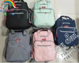 MOCHILA PAÑALERA FISHER PRICE