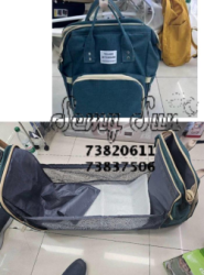 MOCHILA CUNA PAÑALERA CON USB