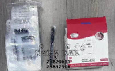 SET DE BOLSITAS DE ALMACENAMIENTO DE LECHE